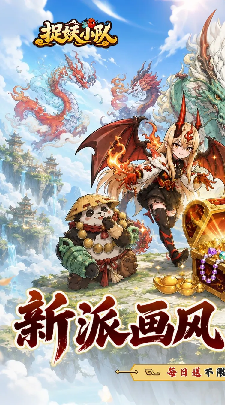 捉妖小队(0.1折648驯龙免费版)