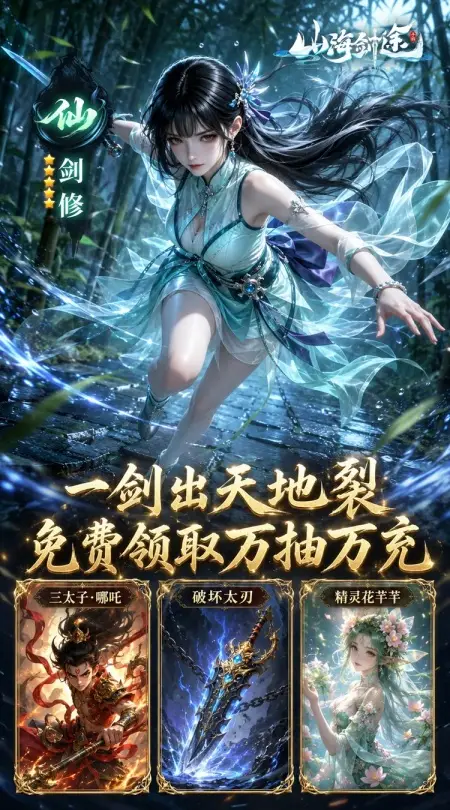 山海剑途(0.1折真充女神集结)